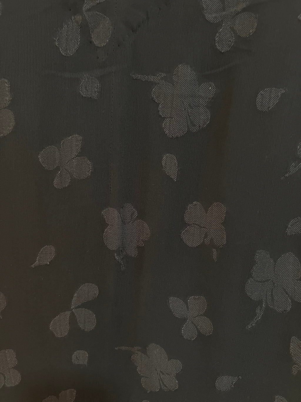 Noir Scallop-Trim A-Line Kurta Set